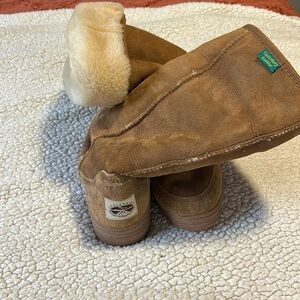 Cozy Brown Shearling Boots